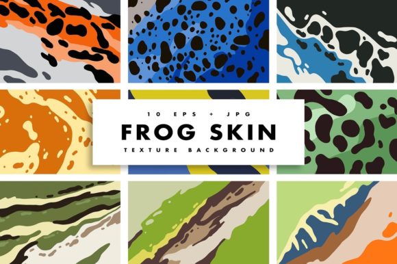 Enhance Your Designs with Frog Skin Textures