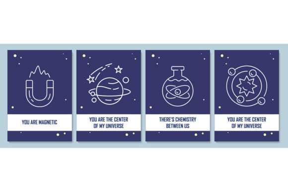 Explore the Charming Versatility of the Romantic Postcard Set with Icons