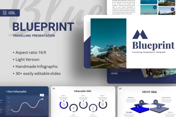 Introducing Blueprint Travelling Google Slides
