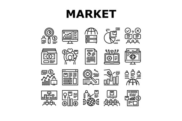 Market Research and Analysis Icons Set: A Comprehensive Guide