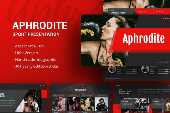 Unlock Your Creativity with Presentation Template - Aphrodite